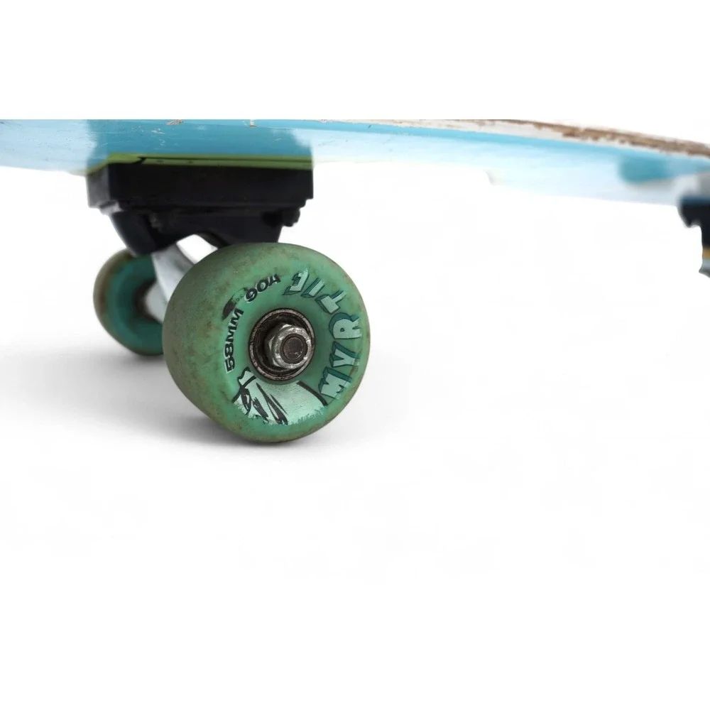 Vtg Myrtle Stuff‎ Russ Pope Skateboard Rare 58mm Complete Rare Longboard Artist